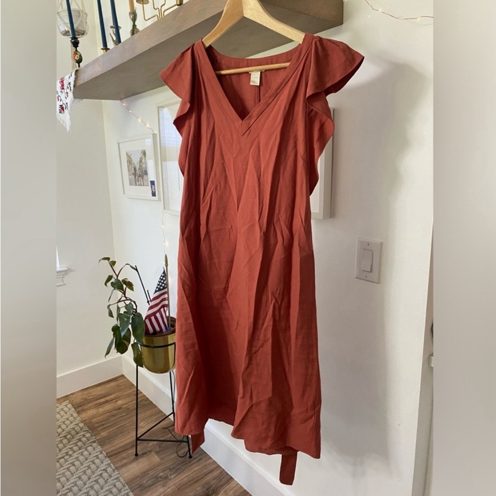 H&M Dress (burnt Orange)